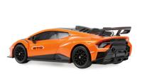 Amewi 1:18 RC auto Elektro Drift Lamborghini Huracan STO Drift Car Oranje Brushed 4WD RTR 2,4 GHz Incl. accu en laadkabel, Incl. batterijen, Voordeelset - thumbnail