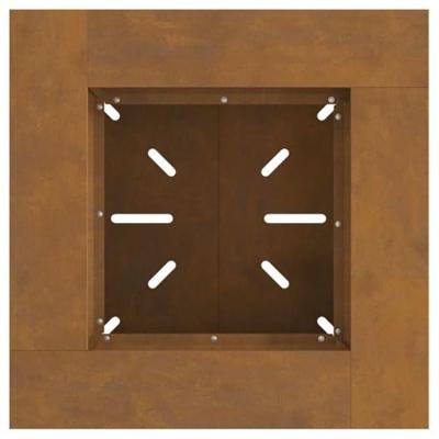 Vuurkorf Bruin 60 x 60 x 50 cm Cortenstaal