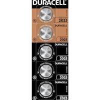 Duracell Knoopcel CR2025 3 V 5 stuk(s) 165 mAh Lithium Elektro 2025 - thumbnail