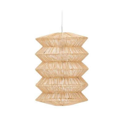 Kave Home Lampenkap 'Dakit' Rotan, 40cm