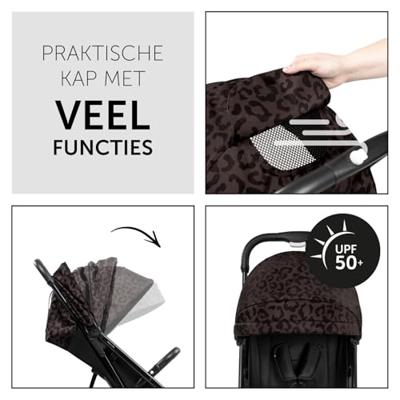 HAUCK - Compacte kinderwagen - TRAVEL N CARE - 4 wielen - opvouwbaar met één hand - Leo