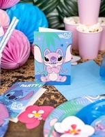 Uitnodigingen Stitch & Angel (6st) - thumbnail