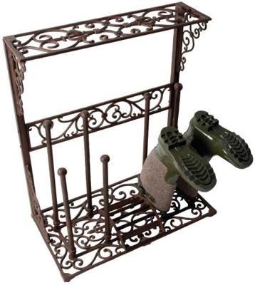 Esschert Design laarzenrek maat l gietijzer lh44