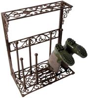 Esschert Design laarzenrek maat l gietijzer lh44 - thumbnail