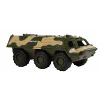 Mission Control pantserwagen 1:64 diecast 12 cm groen/geel - thumbnail