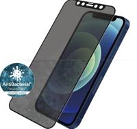 PanzerGlass Antibacteriële Privacy Edge-to-Edge beschermglas geschikt voor Apple iPhone 12 Mini - thumbnail