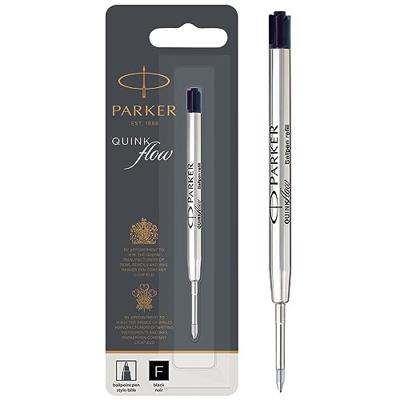 Parker QuinkFlow balpenvulling zwart fijn