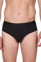 Entex heren slip - Elastisch katoen heren onderbroek - Elastische band - L - Zwart - Onderbroek heren heren heren heren heren heren heren heren - thumbnail