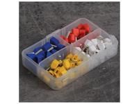 Quadrios 2010C390 Assortiment adereindhulzen 0.75 mm², 1 mm², 1.5 mm², 2.5 mm² Deels geïsoleerd 90 stuk(s) - thumbnail