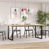 Eettafelpoten O-frame 160x80x73 cm gietijzer - thumbnail