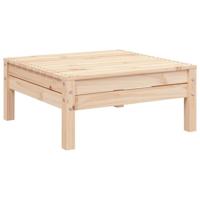 Tuinvoetenbank massief grenenhout - thumbnail