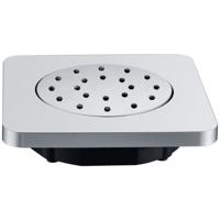 inbouw verstelbare zijdouche vierkant 135x135 ABS chr - thumbnail