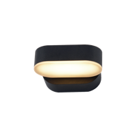 LED&apos;s Light LED Buitenlamp - Model Rieti - Warm wit - IP44 waterbestendig - Zwart - thumbnail