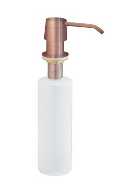 Wiesbaden Inbouw Zeeppompje Geborsteld Koper Kunststof Fles 250ml Wiesbaden Inbouw Zeeppompje Geborsteld Koper Kunststof Fles 250ml