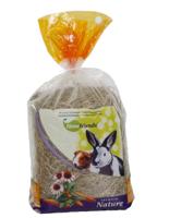 Cominter Hooi Appel en weegbree voor konijnen, dwergen, hamsters, cavia's en knaagdieren, vezel, konijnenvoer voor knaagdieren, 500 g (1 stuk) - thumbnail