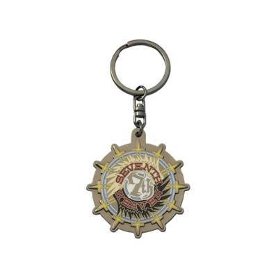 Final Fantasy VII Metal Keychain - Seventh Heaven