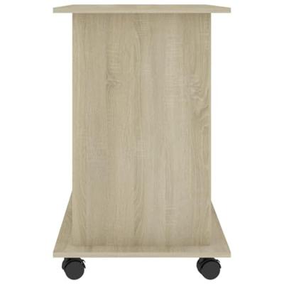 Computerbureau 80x50x75 cm bewerkt hout sonoma eikenkleurig - thumbnail