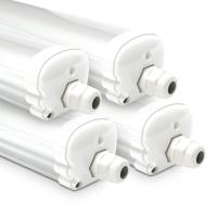 S-Series - Set van 4 LED TL armaturen 150cm - IP65 Waterdicht - 48 Watt - 5760 Lumen - 6500K Daglicht wit - Koppelbaar - IK07 - S-Series Tri-Proof plafondverlichting - thumbnail