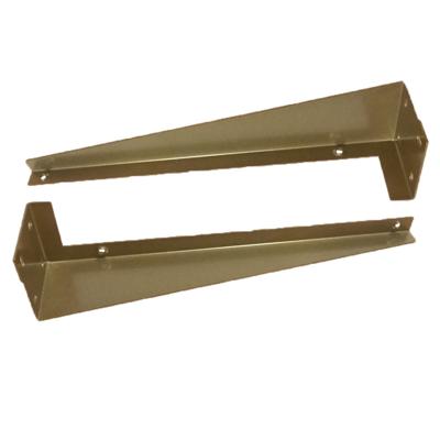 Verborgen Beugels voor Onderblad Mat Goud (2 stuks) Verborgen Beugels voor Onderblad Mat Goud (2 stuks)