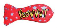 YEOWWW STINKIES CATNIP SARDIENTJE MET STERREN 7,5 CM - thumbnail