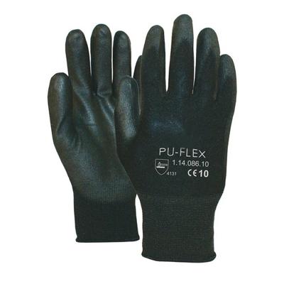 Werkhandschoenen Nylon Zwart maat 10 Easy Grip