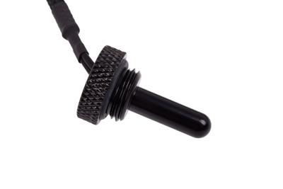 Alphacool Eiszapfen temperatuursensor plug G1/4 - diep zwart