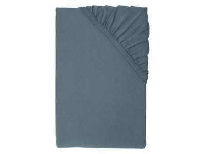 LIVARNO Jersey hoeslaken 90-100 x 200 cm (Marineblauw)