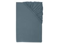 LIVARNO Jersey hoeslaken 90-100 x 200 cm (Marineblauw) - thumbnail