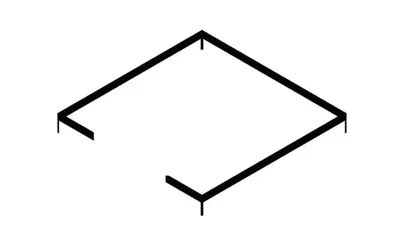 Fundering Oase 8,8 zwart 296x3x12 cm Royal Well - Royal well Fundering Oase 8,8 zwart 296x3x12 cm Royal Well - Royal well