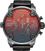 Horlogeband Diesel DZ7334 Leder Zwart 24mm - thumbnail