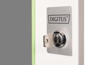 Digitus DN-19 D-20-U 19 inch Doorkijkdeur voor patchkast 20 HE Grijs - thumbnail
