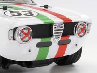 Tamiya Alfa Romeo Giulia Club 1:10 RC auto Elektro Rallywagen Bouwpakket - thumbnail