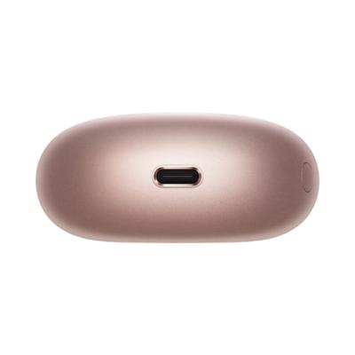 Huawei FreeClip, innovatief clipdesign, intensieve open-ear luisterervaring, AI-achtergrondruisonderdrukking bij oproepen, superlange batterijduur, compatibel met Android en iOS, roségoud
