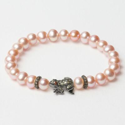 Lancaster JLA-BR-FROG-3-PU 16 mm Dames armband