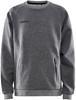 Craft 1910898 Core Soul Crew Sweatshirt Jr - DK Grey Melange - 122/128 - thumbnail