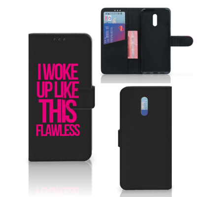 OPPO Reno Hoesje met naam Woke Up - Origineel Cadeau Zelf Maken OPPO Reno Hoesje met naam Woke Up - Origineel Cadeau Zelf Maken