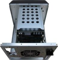 Inter-Tech SC-4100 Benchtable PC-behuizing Zwart - thumbnail