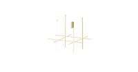Flos Coordinates C4 Long Plafondlamp - Champagne - thumbnail