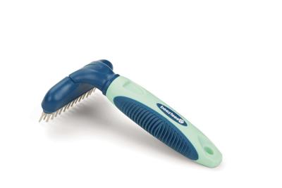 Beeztees roskam - hond - dubbel roterende tanden - 15 cm