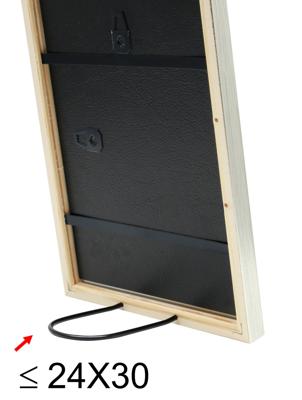 Deknudt S41JD1_29,7X42,0 Wissellijst Papierformaat: DIN A3 (b x h x d) 311 x 434 x 14 mm Zilver