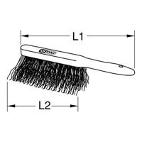 KS Tools 963.9587 Staalborstel Aluminium, Brons 310 mm 1 stuk(s) - thumbnail