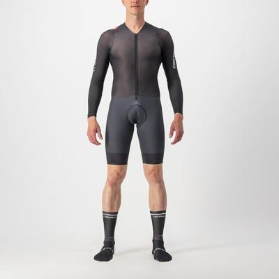 Castelli Body paint 4.X speedsuit lange mouw zwart heren M