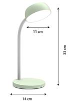 Unilux bureaulamp Tamy, LED, groen - thumbnail