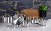Fissler San Francisco Kookpan + Glazen Deksel 24 cm RVS - thumbnail
