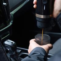 Aqiila Coffeebird Portable espresso machine Koffiezetapparaat Zwart Capaciteit koppen: 5 Portable - thumbnail