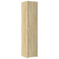Hoge kast 40x42,5x185 cm bewerkt hout sonoma eikenkleurig - thumbnail