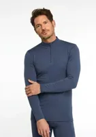 Thermo heren shirt lange mouw - Col met rits - Warm ondershirt met hoge hals - thumbnail