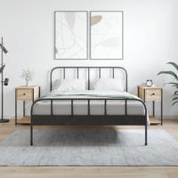 Nachtkastjes 2 st 30x60x60 cm bewerkt hout sonoma eikenkleurig - thumbnail