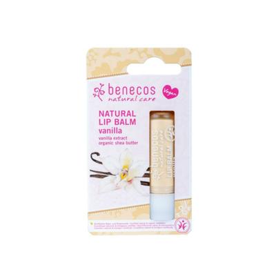 Benecos natural beauty Natural lipbalm vanilla 1 Stuks
