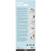 Foam Clay ®, glitter,metallic, roze, paars, wit, 3x14 gr/ 1 doos - thumbnail